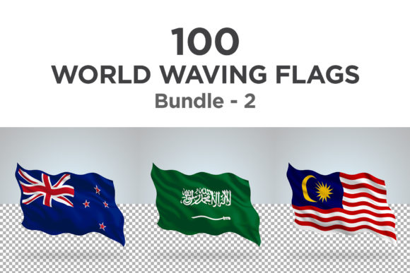 Download 100 Countries Waving Flags Bundle - 2 - Flags Collection